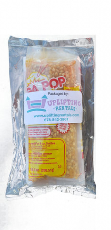 Popcorn (1 extra 8oz package and 15 bags) Popcorn Machine